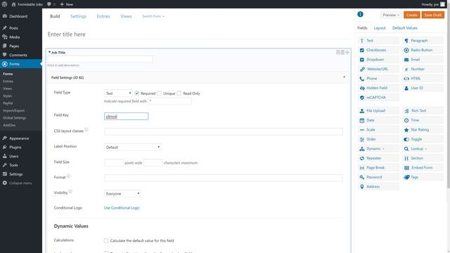 How to Build a Job Board in WordPress - Part 2 (Create a job form) смотреть онлайн