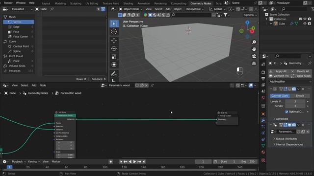 Parametric Interior Design in Blender with Geometry Nodes смотреть онлайн