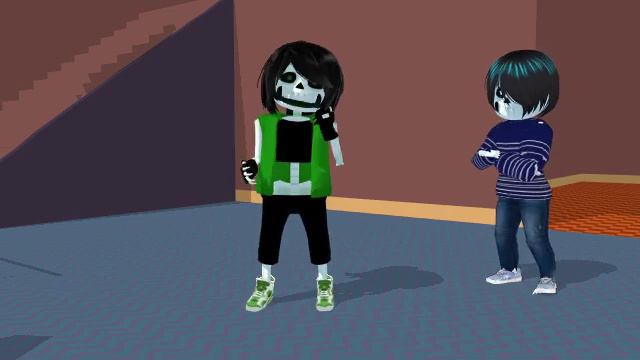 (MMD UNDERTALE OCs) Jade Test Video смотреть онлайн