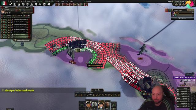 IL RISCHIO DELLA TERZA GUERRA MONDIALE #4 ► Novum Vexillum Mod Multiplayer [ Hoi4 ITA ] смотреть онлайн