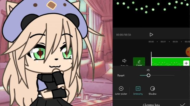 ?Туториал как убрать зелёный фон в Capcut ? смотреть онлайн