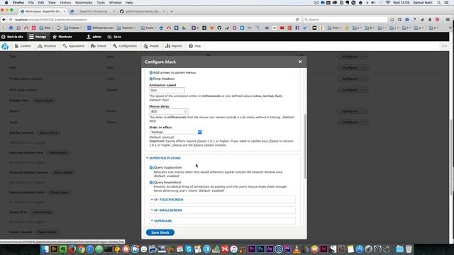 Drupal 8 - How To Add Drop Down Menu With Superfish Module смотреть онлайн