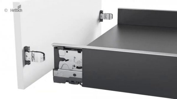 Система выдвижных ящиков AvanTech YOU. Установка и регулировка.