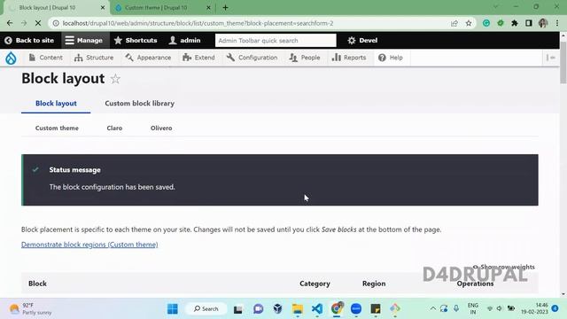 Add region to your custom theme in Drupal 9, Drupal 10 | D4Drupal смотреть онлайн