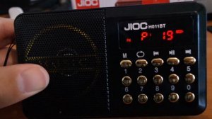 Популярный китайский радиоприемник JIOC H011BT модель 2022 года с блютузом