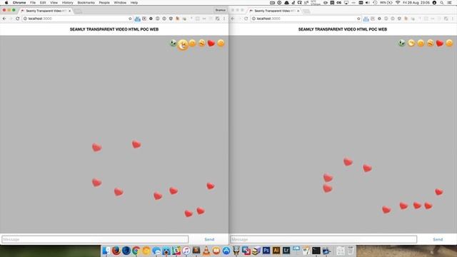 Websocket Reactions Owyeah
