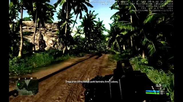 Crysis Dx10 Ultra High 1680x1050 on HD4890 1GB & Q9300 3Ghz with fraps смотреть онлайн