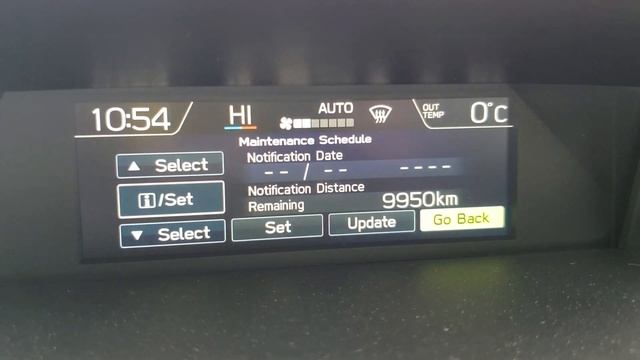 Set/Adjust maintenance reminder on 2020 Subaru смотреть онлайн
