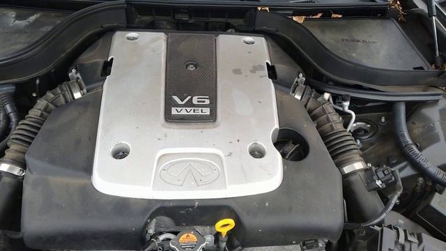 Infiniti VQ37VHR 3.7L V6 24 Valve Gas Premium Unleaded (recommended) VQ37VHR motor sound of 2013.. смотреть онлайн