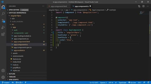 Angular 10 Tutorial - Style Binding смотреть онлайн