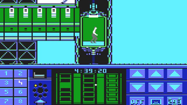 Impossible Mission II (Commodore 64) 1988, Epyx, Inc