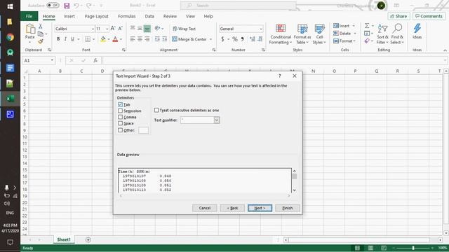 Open DAT file in MS Excel смотреть онлайн