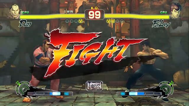 Ultra Street Fighter 4 - Dan Vs FeiLong [Hardest] смотреть онлайн