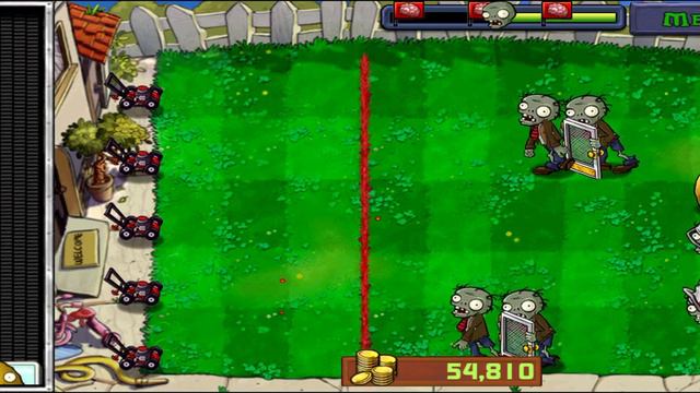 PVZ. Прохождение мини игры Боулинг стено-орехов 2 (Wall-nut bowling 2) смотреть онлайн