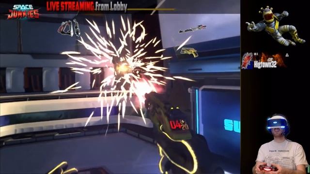 Space Junkies PSVR is great but the controls SUCK! - Ian's VR Corner смотреть онлайн