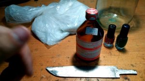 Изготовление ножа из быстрореза  Р-18  (Часть 1)