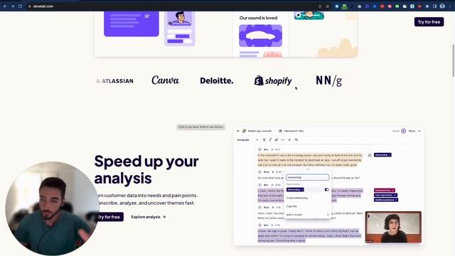 SaaS Landing Page Teardown: Dovetail - This Landing Page Is Pretty Good! смотреть онлайн