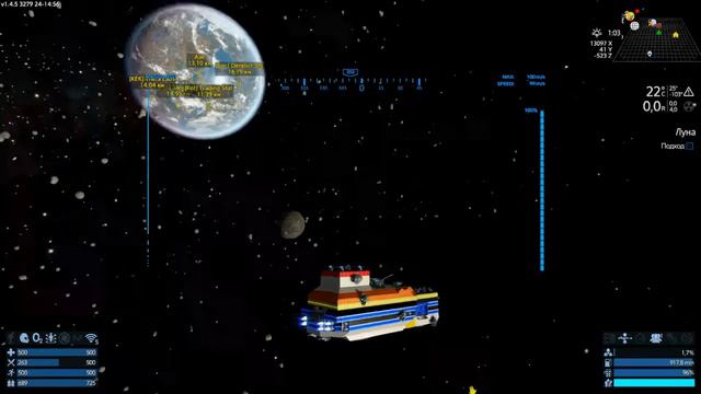 Empyrion - Galactic Survival №19 - Мы построили большой корабль смотреть онлайн