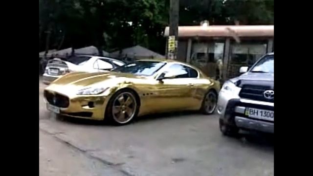 Maserati золотая в Одессе смотреть онлайн