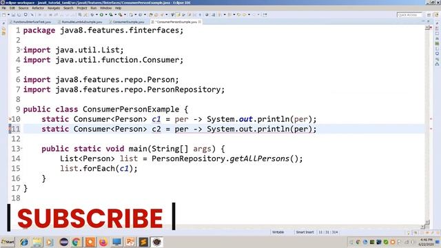 Java 8 | Consumer Interface in Java with Examples | How to use Java Consumer functional interface смотреть онлайн
