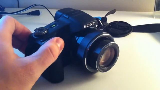 Review of the Sony HX100v Operations zoom screen usability test смотреть онлайн