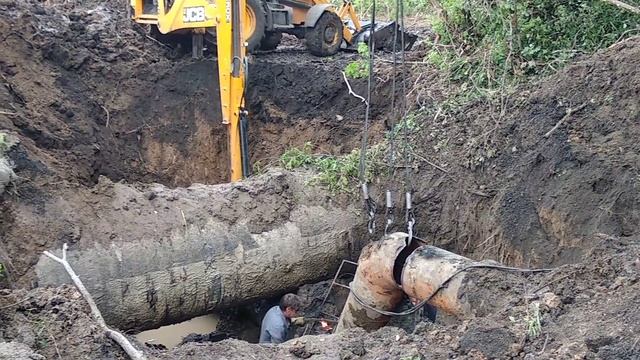 Ремонт водовода 31.07.2019. Волноваха. смотреть онлайн