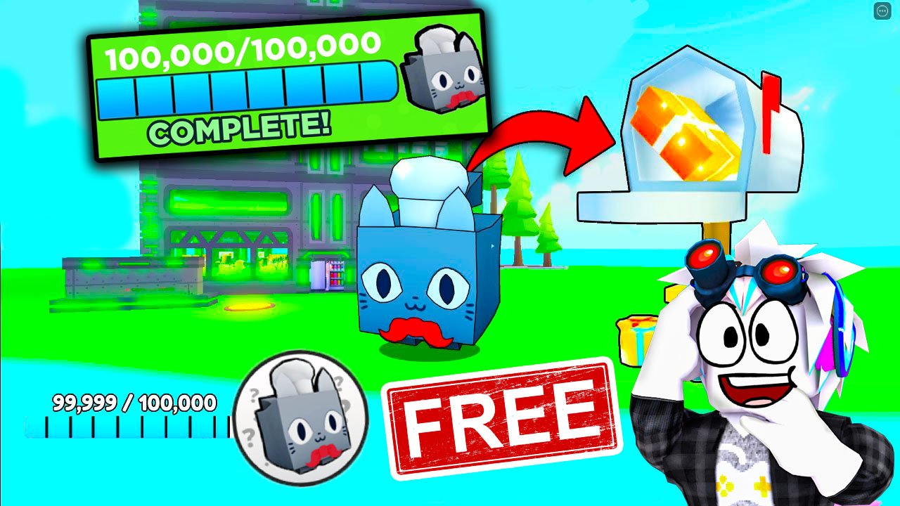 БЕСПЛАТНЫЙ HUGE КОТ ШЕФ ПОВАР! КОЛЛАБОРАЦИЯ В ПЕТ СИМУЛЯТОРЕ Х! HUGE CHEF CAT В PET SIMULATOR X смотреть онлайн