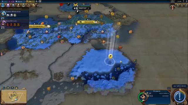Civ VI Rise and Fall: Immortal: Russia Ep1: Early Lavra смотреть онлайн
