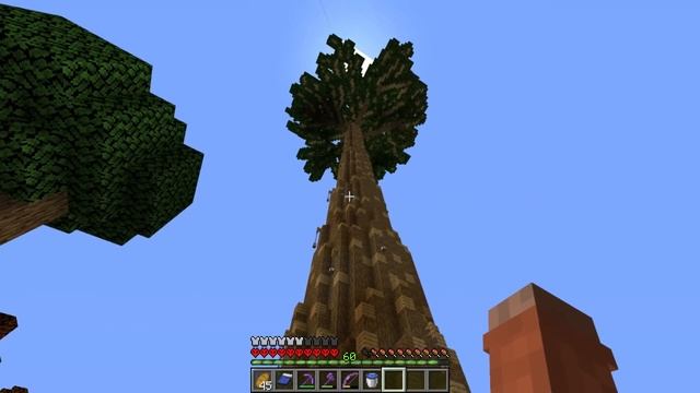 Выживание Minecraft | Я сделал ОГРОМНОЕ ДЕРЕВО ПОДПИСЧИКОВ ВЫСОТОЙ 150 БЛОКОВ на ХАРДКОРЕ! смотреть онлайн