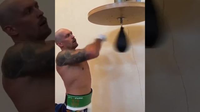УСИК ГОТОВИТСЯ К ДЖОШУА! ??????? #usykjoshua #USYK #speedbag смотреть онлайн