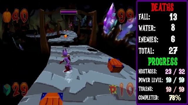 Jersey Devil (PS1) [REDO] - Part 11 (Secret Levels) смотреть онлайн