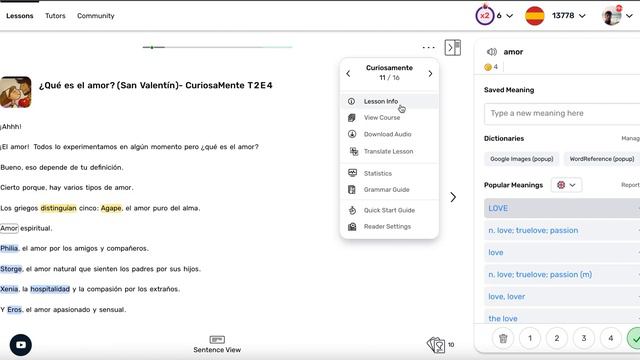Advanced Reader Settings & Options - How to customize your LingQ experience смотреть онлайн
