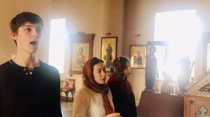 "О, Всепетая Мати" в исполнении хора "Вера".