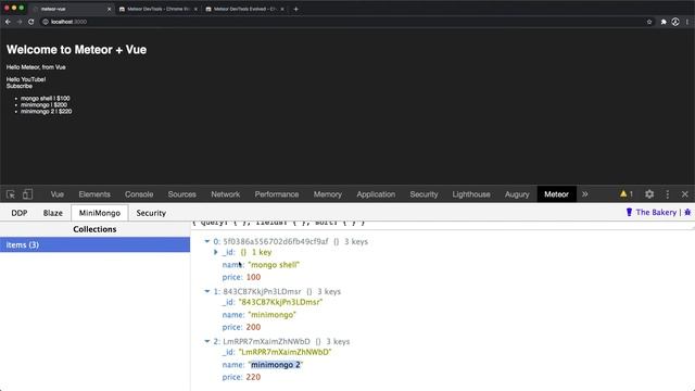 13: [Meteor + Vue] Meteor Devtools смотреть онлайн