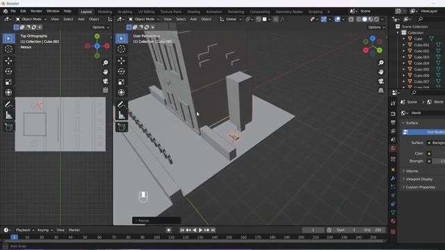 Learning Blender | Low poly model building in blender | Full Timelapse | Video #1 смотреть онлайн