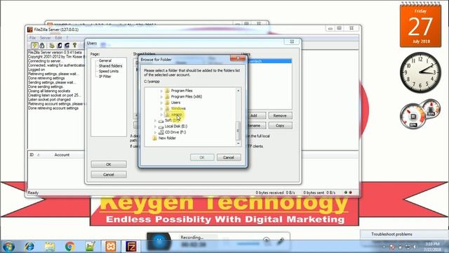 How to Configure FTP on xampp Server | How do I access phpMyAdmin in xampp-in Hindi смотреть онлайн