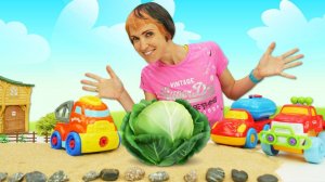 Веселая школа с Машей Капуки Кануки: выращиваем капусту! Развивающие видео для детей