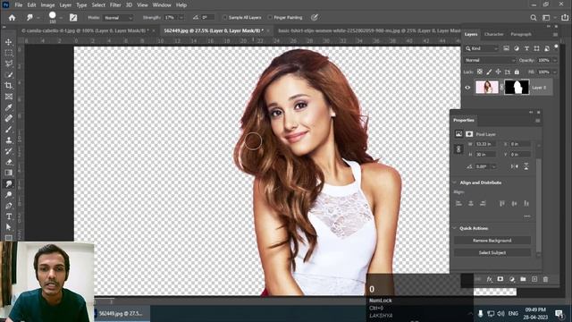 Remove Background Using Photoshop AI Tool | Hindi смотреть онлайн