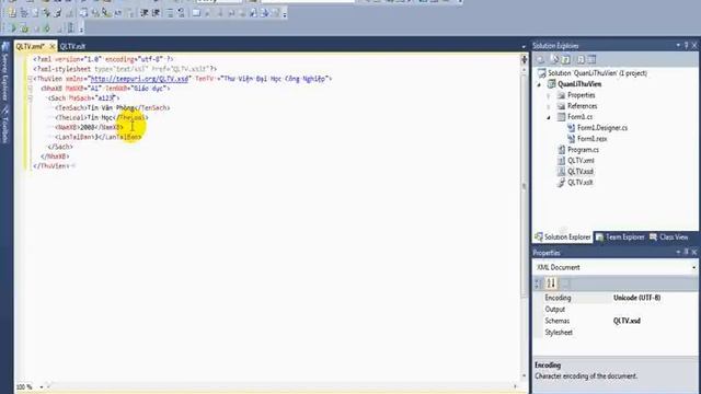 Xây dựng tài liệu XML Schema dùng xslt hiển thị смотреть онлайн