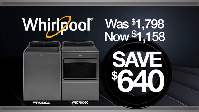Black Friday Discounts on Whirlpool appliances at Daniel Appliance Company смотреть онлайн