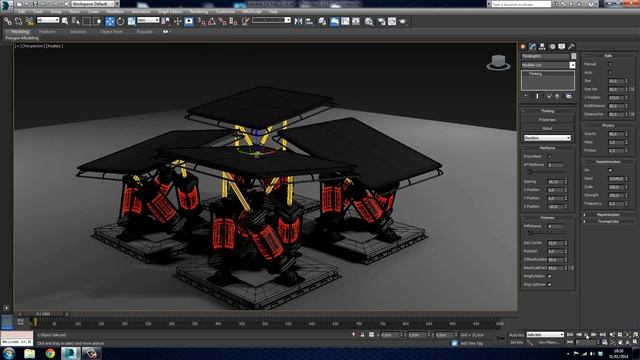 Santi Bono ...making of (4)...VFX hydraulics with thinkingParticles 6 Exclusive clips! смотреть онлайн