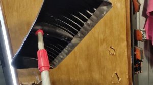 Скребок для уборки снега с крыш.  Самодельный скребок для снега.