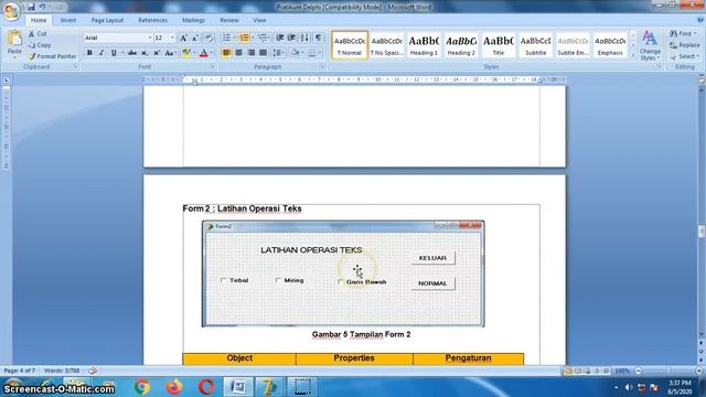 Latihan Dasar Delphi 7 смотреть онлайн