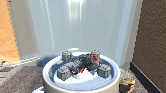 BeamNG.drive - Car Falls into Giant Blender (Kitchen Blender Crushing Vehicles) смотреть онлайн