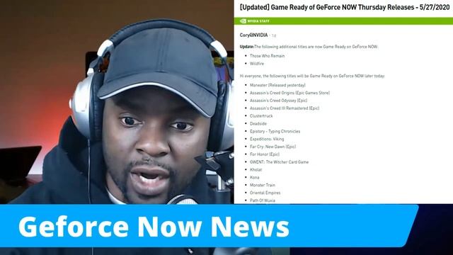 Geforce Now News! 26 Games Added To The Platform, True Steam Support With Steam Cloud Play!