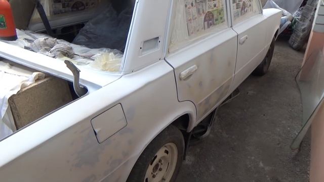 Покрасили крышу копейки. Кислотный грунт от ржавчины. #Жига #Копейка смотреть онлайн