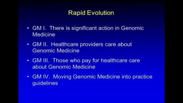 Genomic Medicine Working Group Update - Rex Chisholm смотреть онлайн
