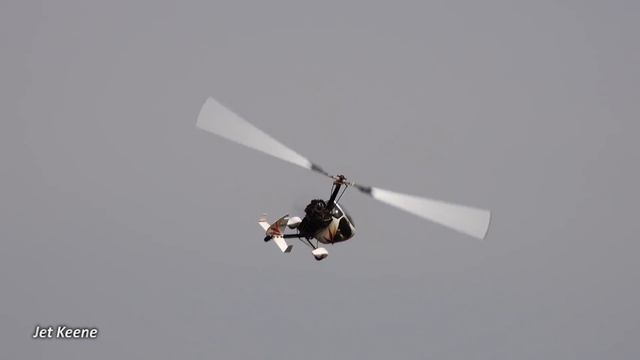 Rotary Air Force RAF-2000 GTX-SE Gyrocopter Takeoff, Flight & Landing