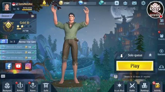 [LIVE] SOLO Pake Orb dan Crossbow 2 Kali Chicken Survival Heroes "Game Android" смотреть онлайн