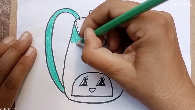 How To Draw Backpack Easy || How to Draw a Cute Backpack || Cute Easy Drawings for Kids Cute смотреть онлайн